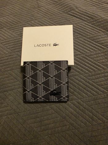 Portefeuille hommes Lacoste
