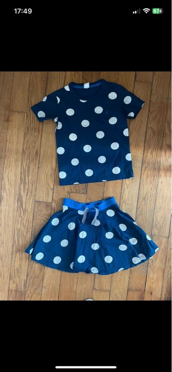 Ensemble petit bateau 8 ans