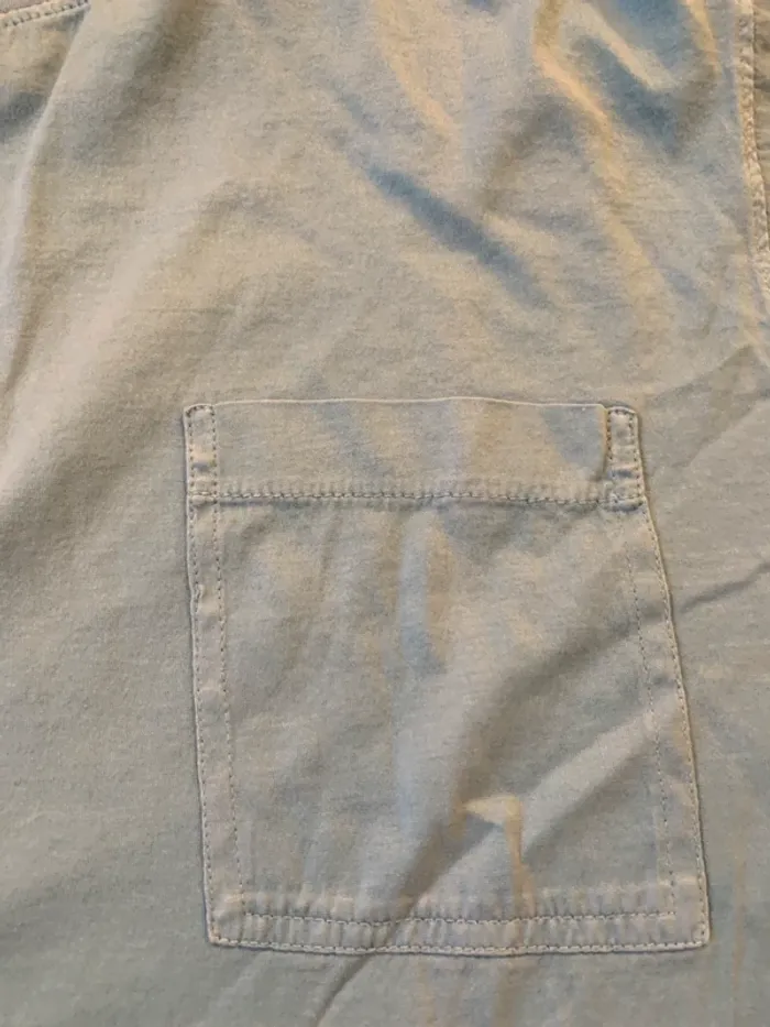 T-shirt Vilebrequin bleu ciel taille L - photo numéro 2