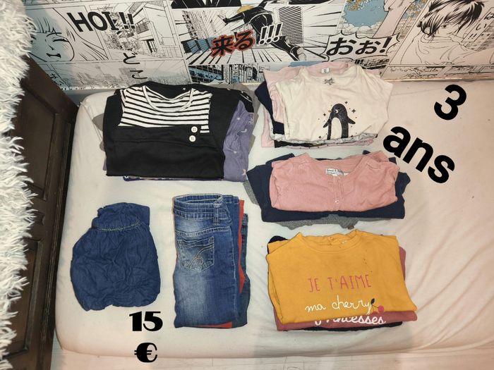 Lot de vêtements fille 3 ans