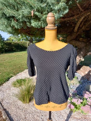 T shirt manches mi longues XL