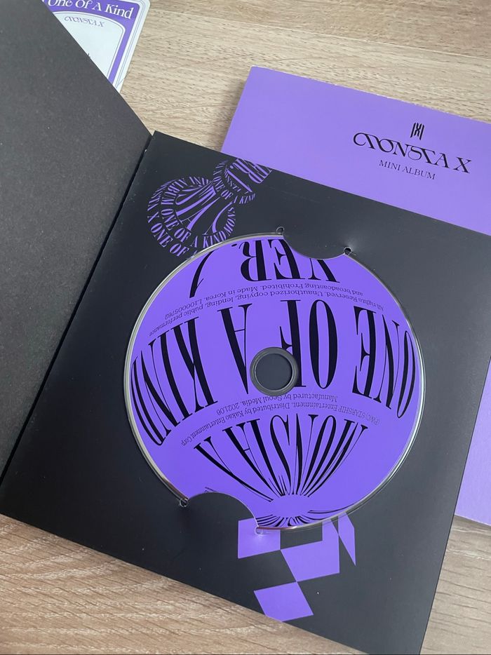 album one of a kind monsta x version 1 - photo numéro 7