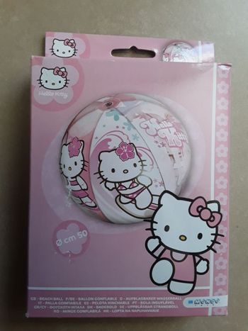 Ballon de plage à gonfler HELLO KITTY NEUF