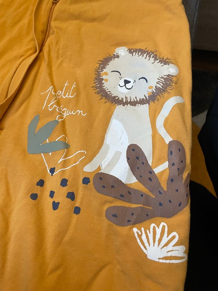 Turbulette Petit Béguin 12-18 mois motif lion - photo numéro 9