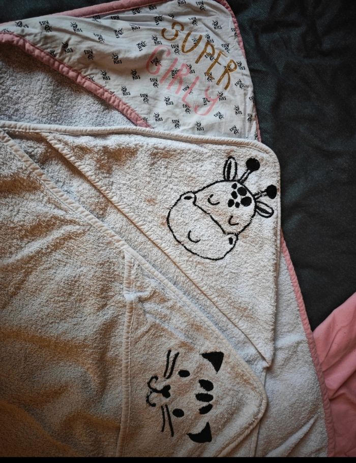 Lot serviette bébé