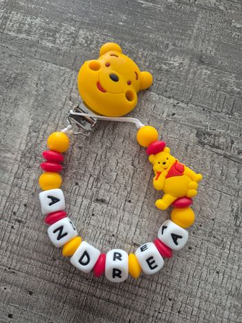 Attache tetine et anneau de dentition 