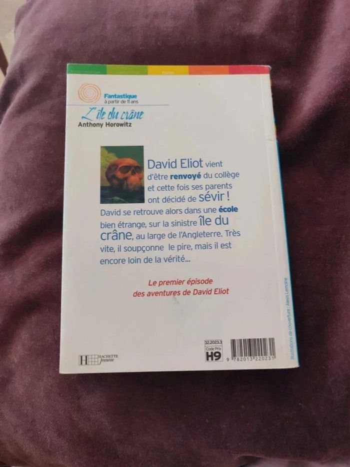 Livre - L'île du crâne - photo numéro 2