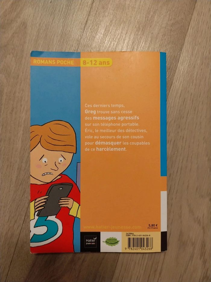 Livre Messages indesirables pour 8 a 12 ans - photo numéro 4