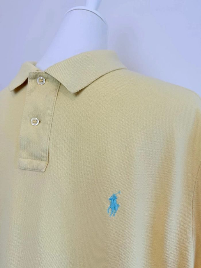 Polo Ralph Lauren homme jaune taille XXL super état - photo numéro 2