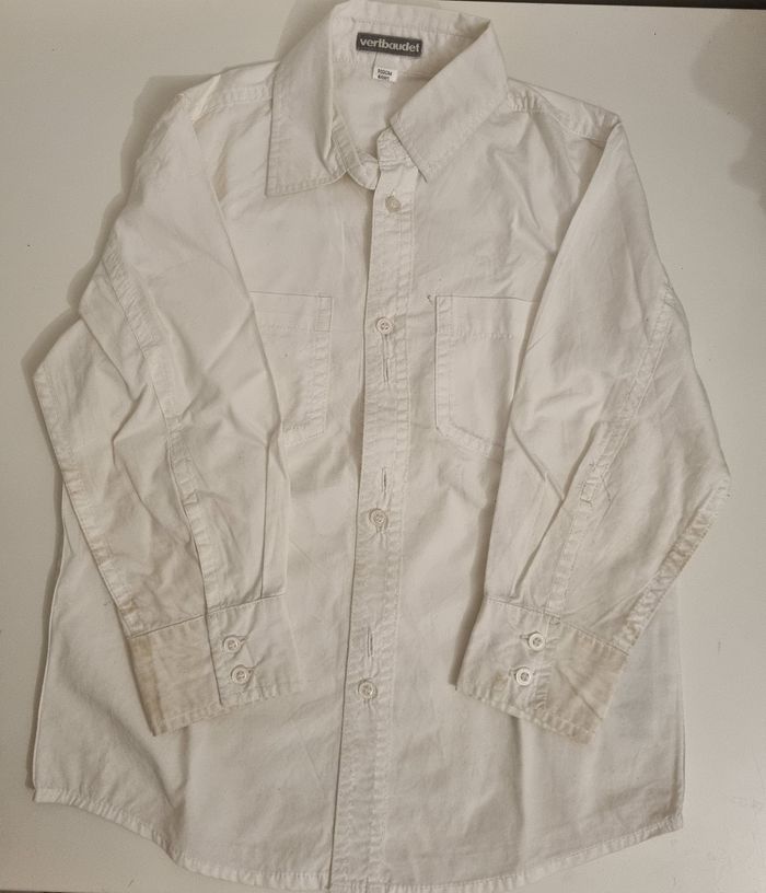 Lot 4 ans chemises polos tee shirt manches longues  pantalons - photo numéro 2