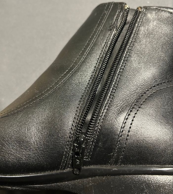 Bottines en cuir confort taille 38 neuves - photo numéro 7