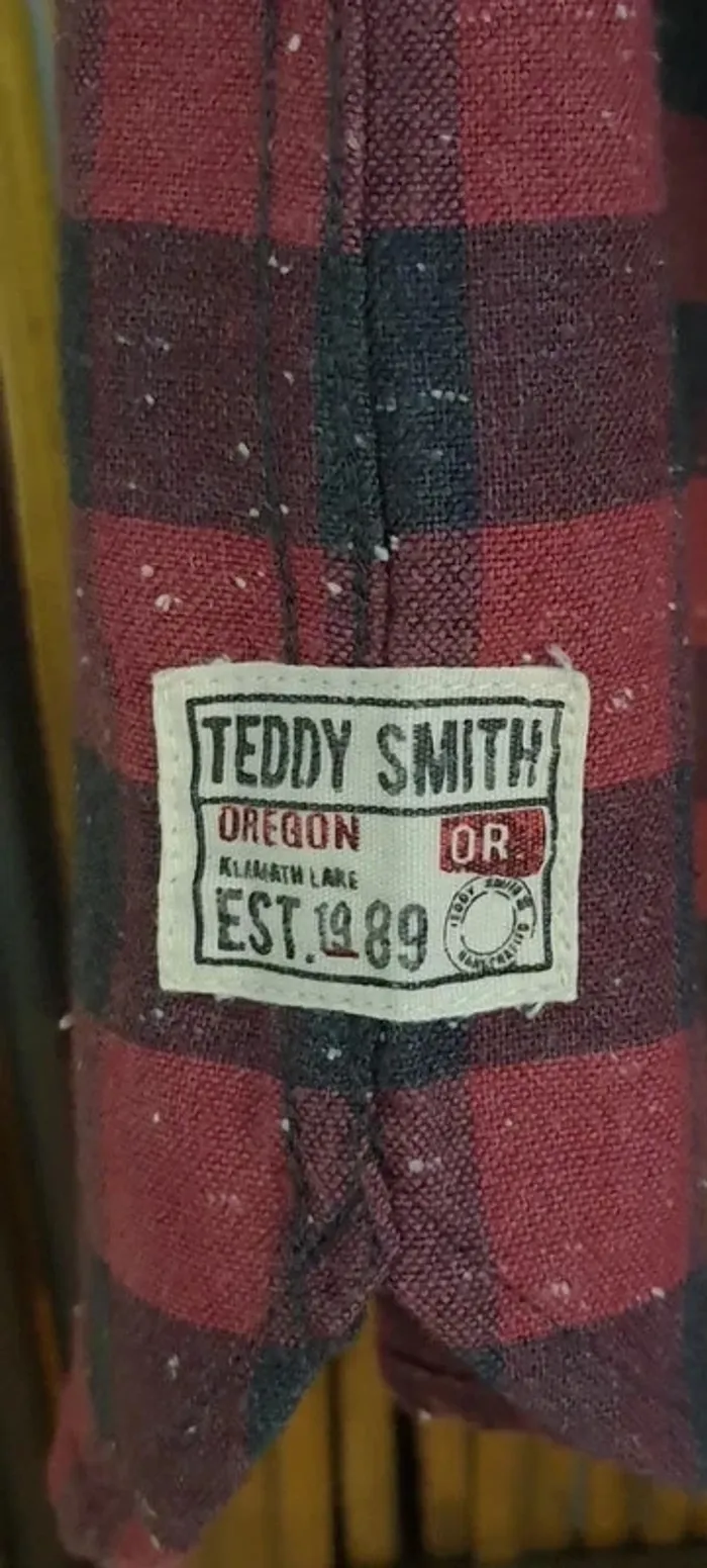 Chemise à carreaux garçon "Teddy Smith" 10 ans - photo numéro 4