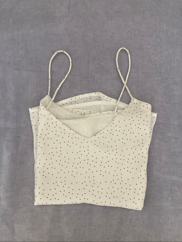 Top à pois - photo numéro 3