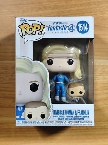 Funko Pop! Invisible Woman & Franklin #1514 (The Fantastic 4 First Steps)