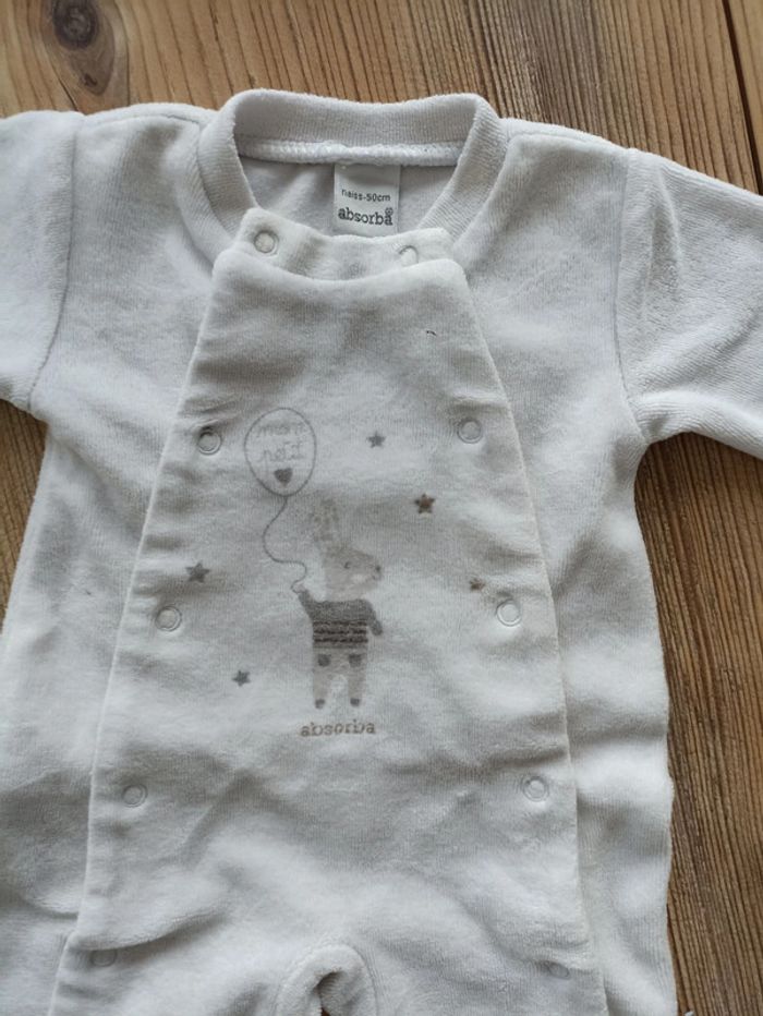 Lot de 2 pyjamas mixte naissance - photo numéro 3