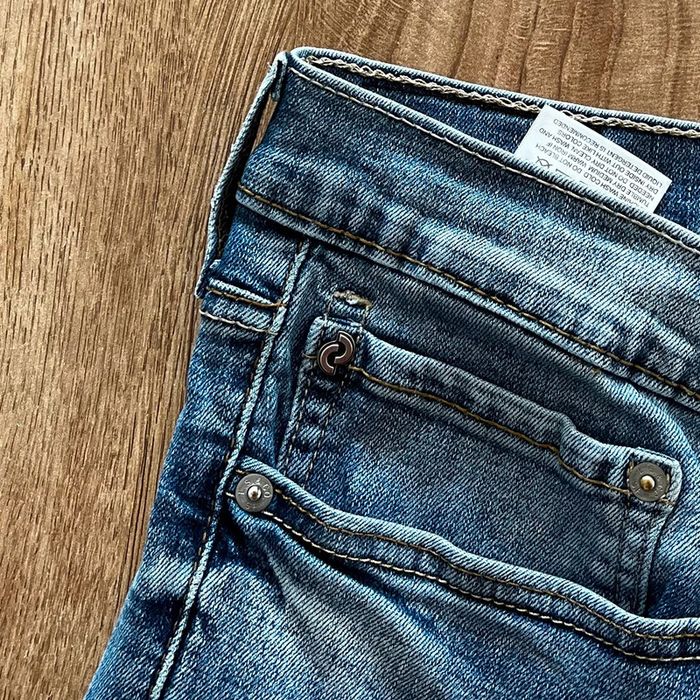 Jean/pantalon bleu délavé Levi's Denzen Slim, homme, taille : W 34 L 32 (44 taille française) - photo numéro 6