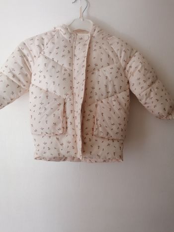 Manteau d'hiver fille 24mois kiabi, à capuche
