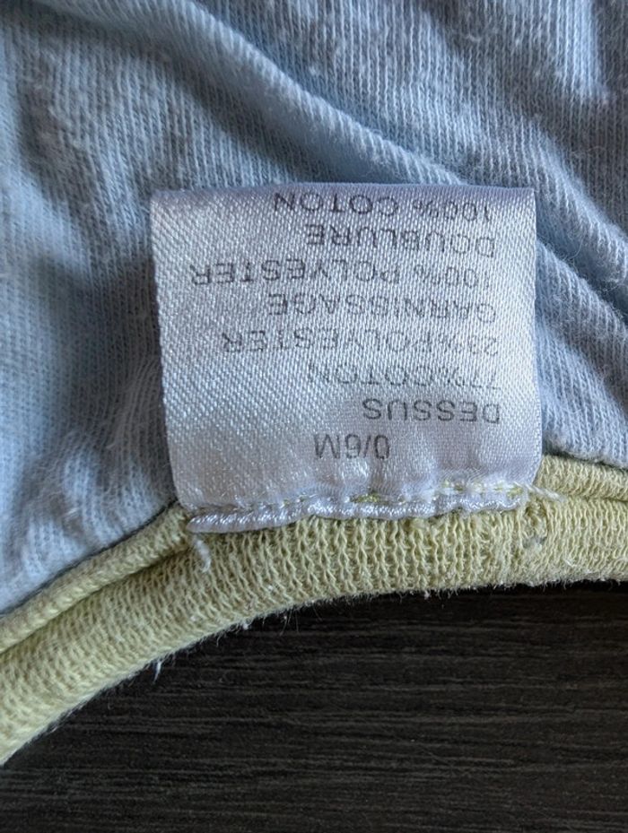 Gigoteuse turbulette mouton roudoudou 0/6 mois - photo numéro 4