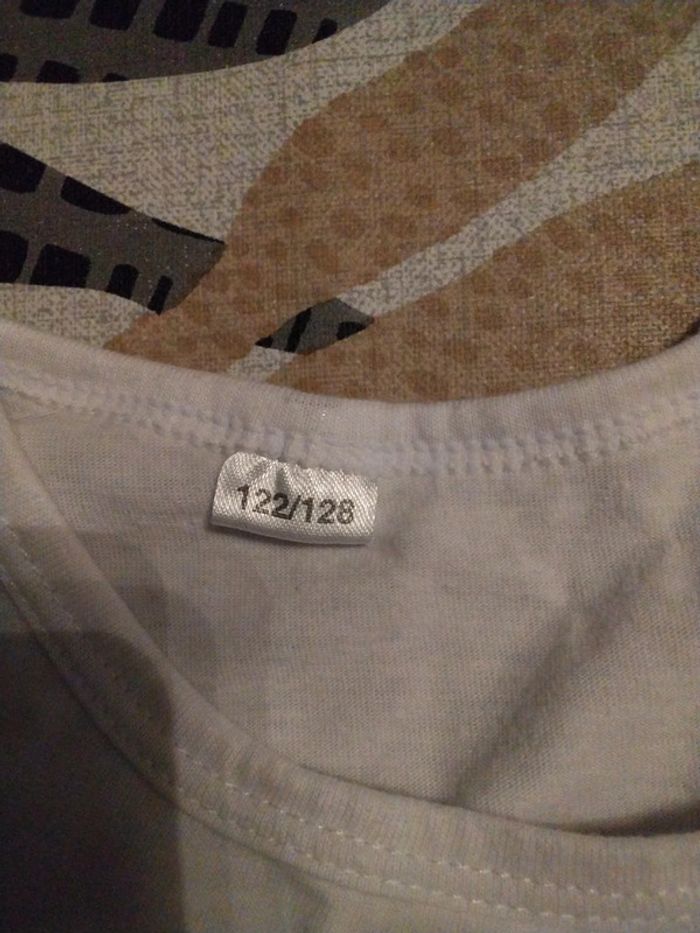 Débardeur blanc 6-8 ans Zeeman - photo numéro 2