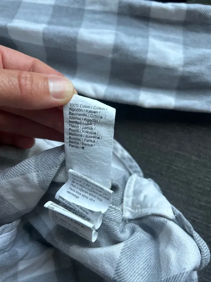 Chemise à carreaux homme, taille XL, celio - photo numéro 3