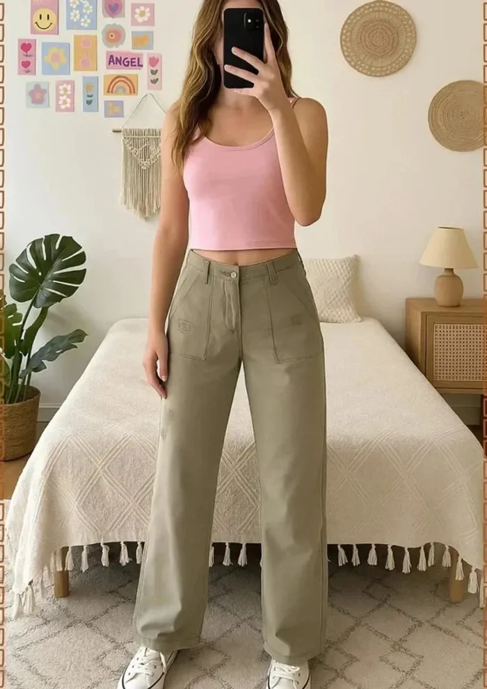 Pantalon Roxy kaki clair – Taille S