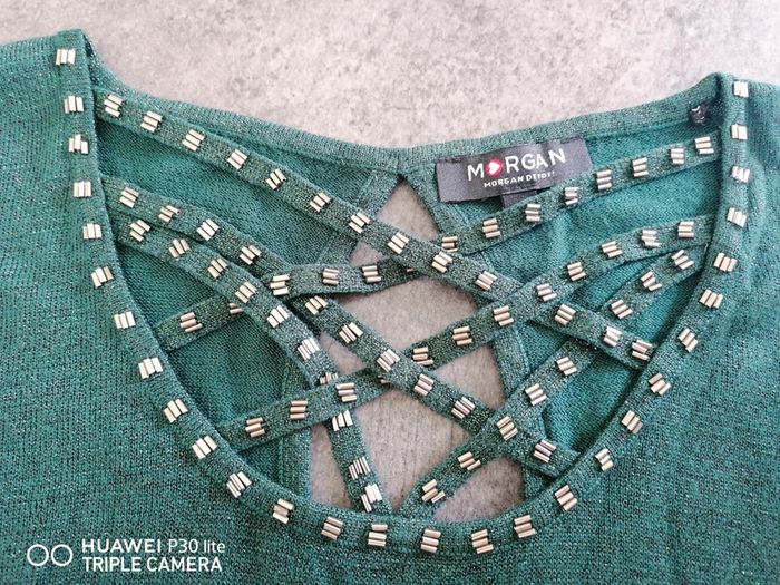 Pull vert - photo numéro 3