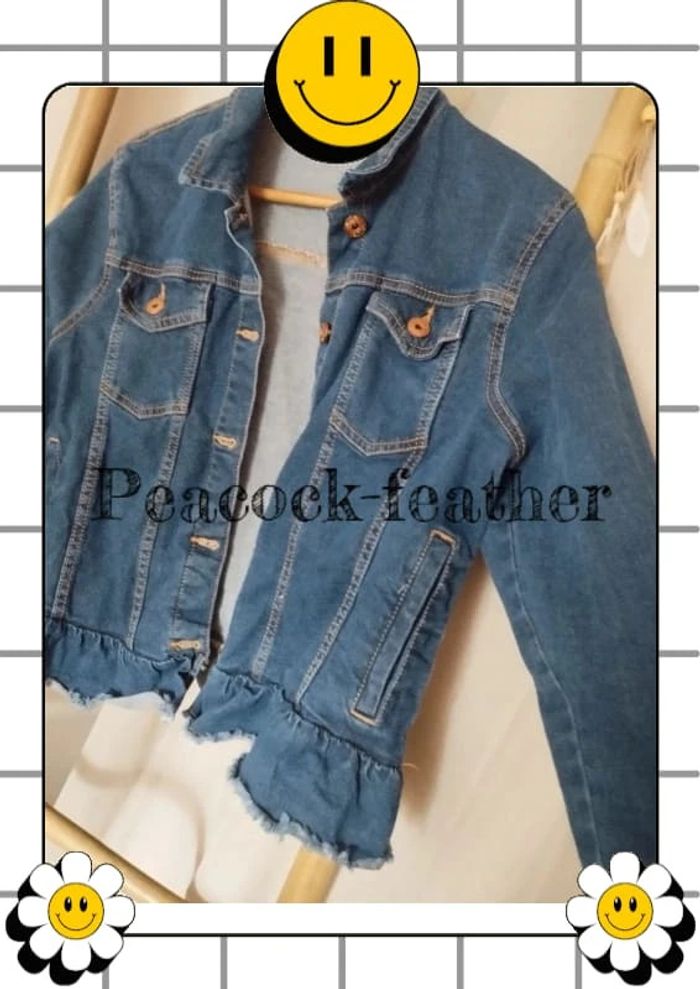 Veste en jean 40/42 - photo numéro 7