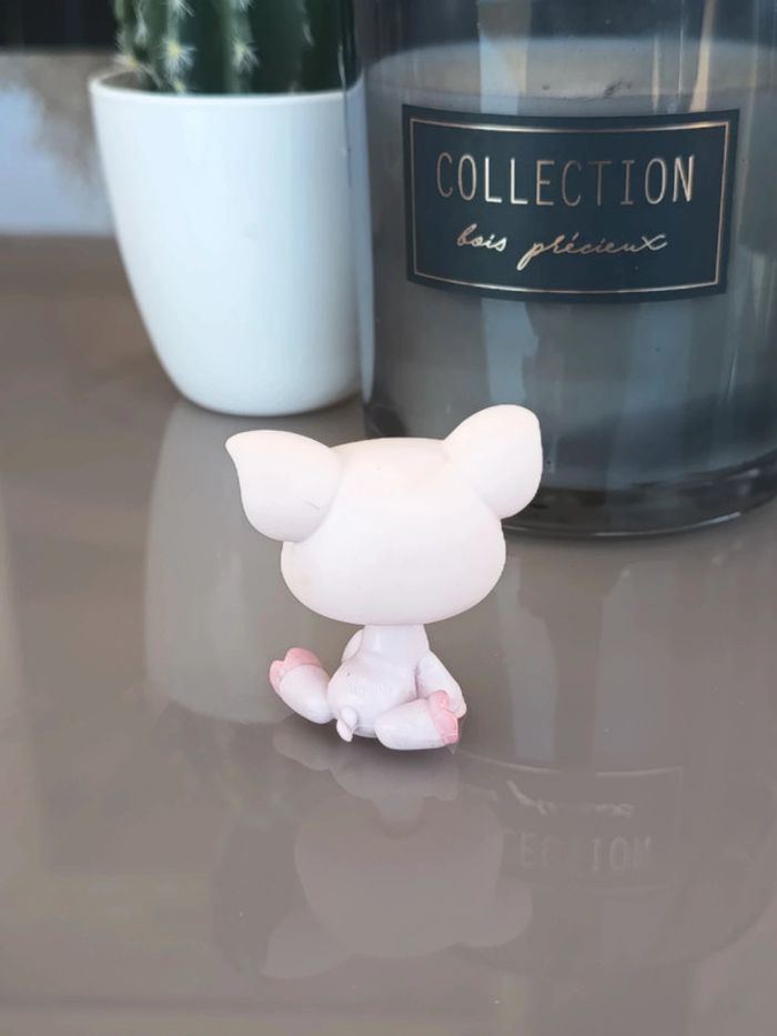 Littlest Pet Shop #87 or #305 white pink pig - photo numéro 2