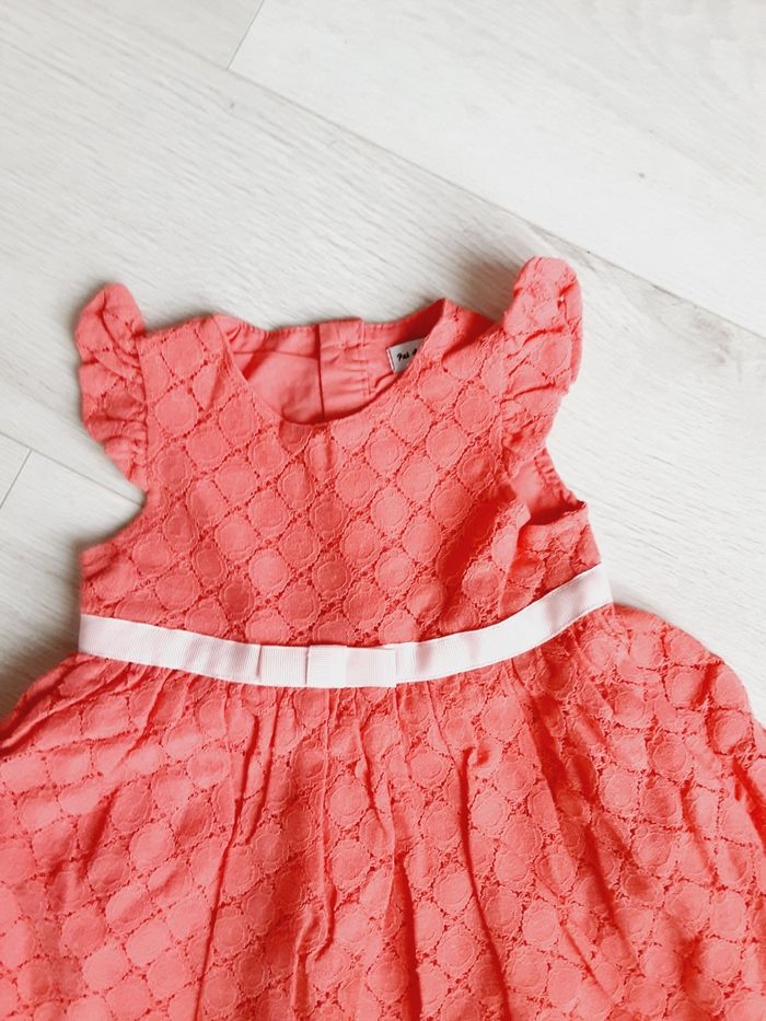 Vêtement bébé fille jolie robe Pat et Ripaton 6 mois - photo numéro 2