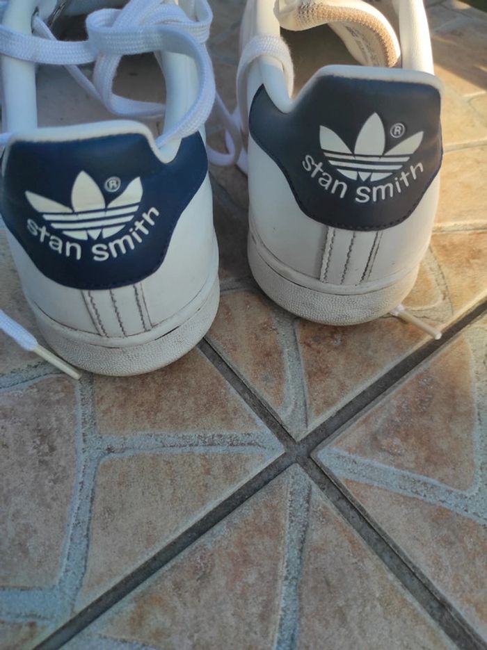 Baskets Adidas Stan Smith cuir taille 42 - photo numéro 5
