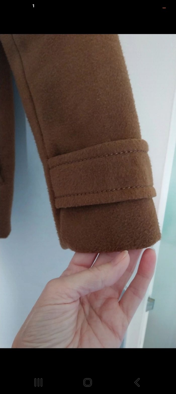 Manteau marron duffle coats H&M T42/T44 - photo numéro 5