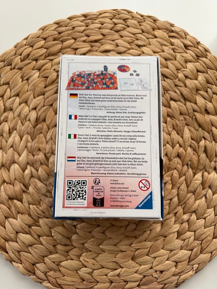 Jeu de société Au secours d’Olaf ! Disney Frozen II La reine des neiges Ravensburger neuf - photo numéro 2
