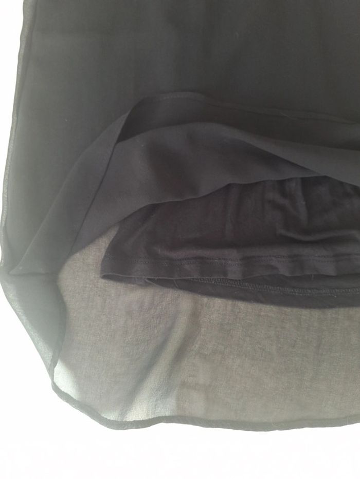 Top noir Camaïeu taille 36 - photo numéro 2