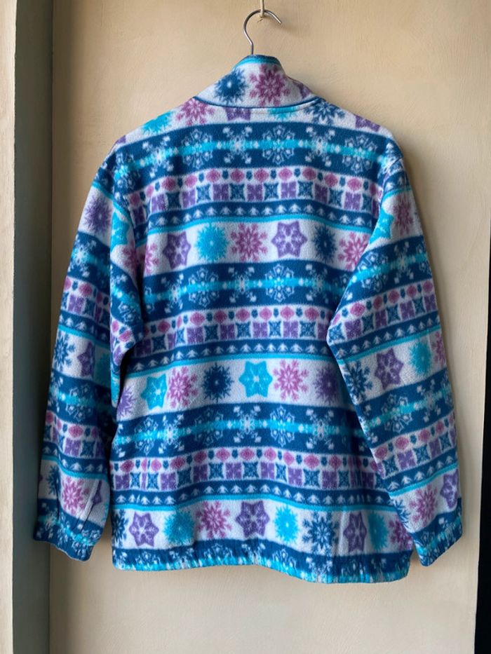 Veste polaire à motifs vintage Alfred dunner S - photo numéro 3