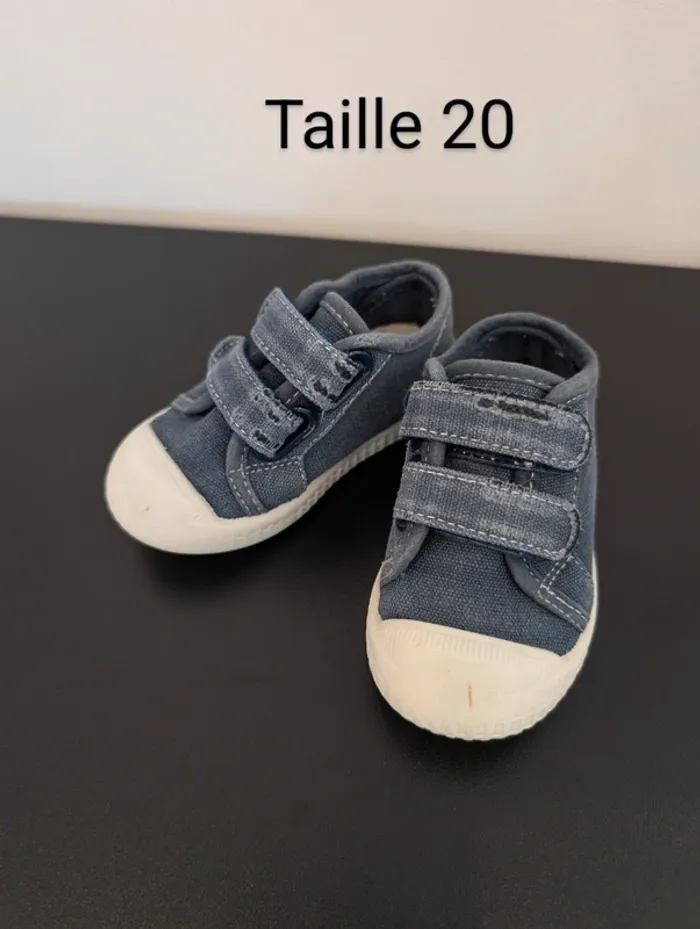 Basket à scratch bleue Tape à l'oeil - Taille : 20