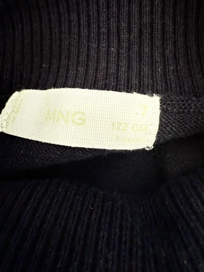 Pull col roulé mango 7 ans - photo numéro 4