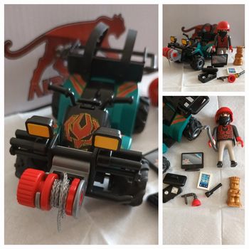 Voleur avec son quad playmobil