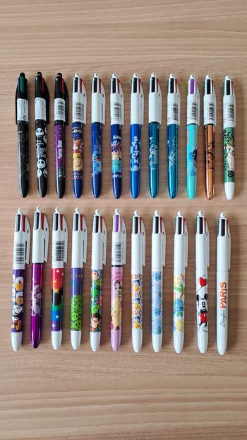 Stylo BIC 4 couleurs Disney