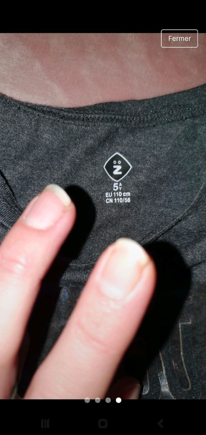 Haut manche longue 5ans - photo numéro 4