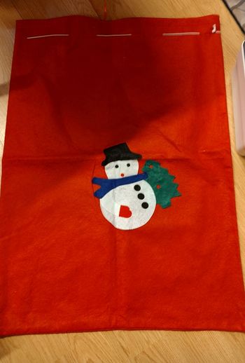 🎄 Sac cadeau de Noël en feutrine – 40 × 60 cm 🎅