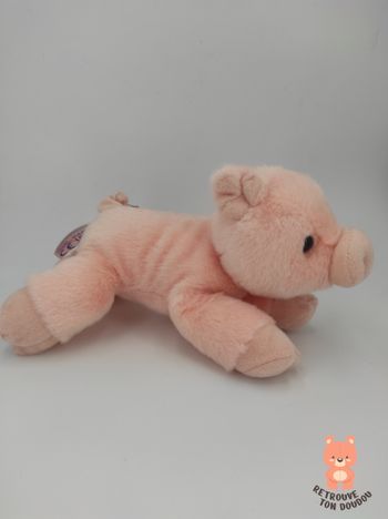 Peluche Cochon rose Aurora