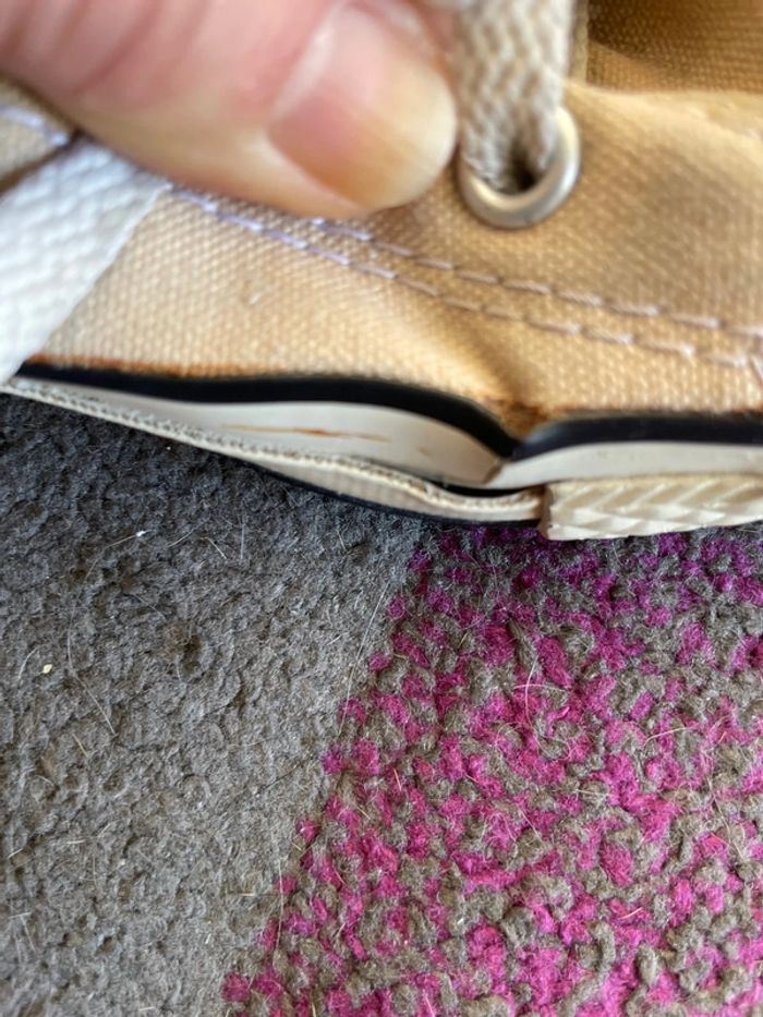 Baskets beige Converse taille 35 - photo numéro 6