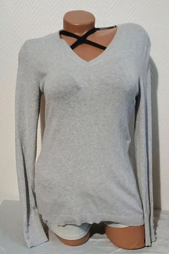 Pull col v femme taille L esprit