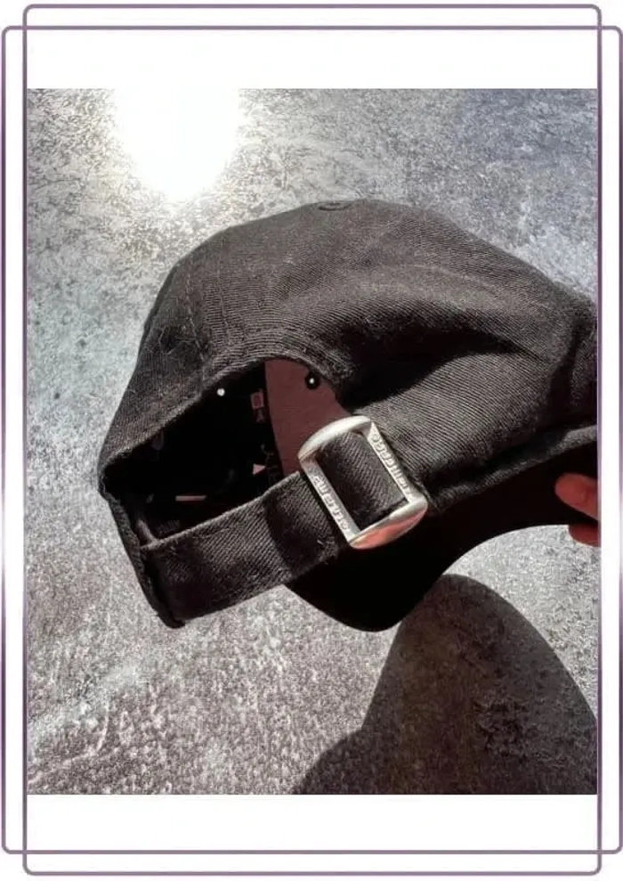 Casquette noire homme/femme New Era Black cap men/women Schwarze Damen/Herren Berretto uomo/donna - photo numéro 3