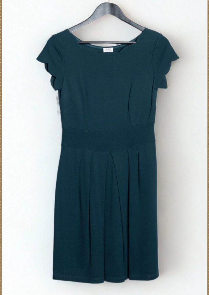 Robe bleu canard Anne Élisabeth – Taille 36 - photo numéro 2