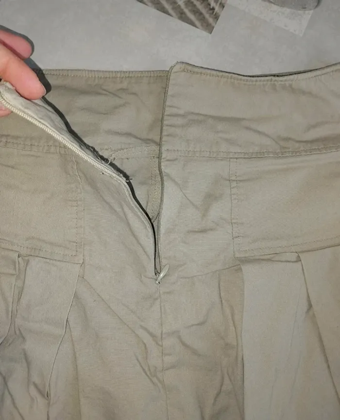 Jolie jupe plissée beige 34 Camaïeu - photo numéro 3