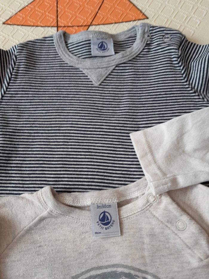 Lot 8 t shirts manches longues - photo numéro 4