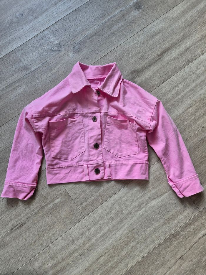 Veste en jean fille 4ans