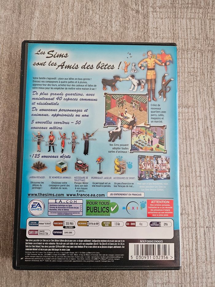 Jeu vidéo - Sims add-on Entre chiens et chats - photo numéro 2