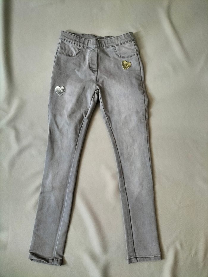 🤍 Jeans slim élastique gris - 12 ans - Orchestra - Neuf 🤍
